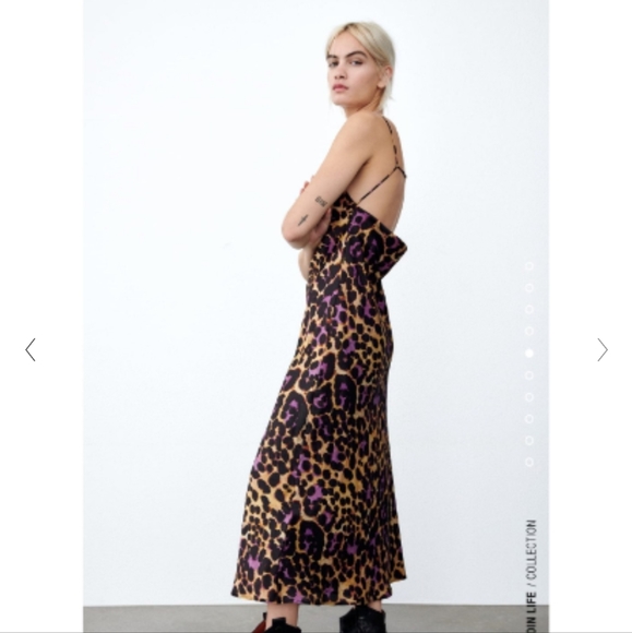 Zara Stain Effect Leopard print - Picture 2 of 4